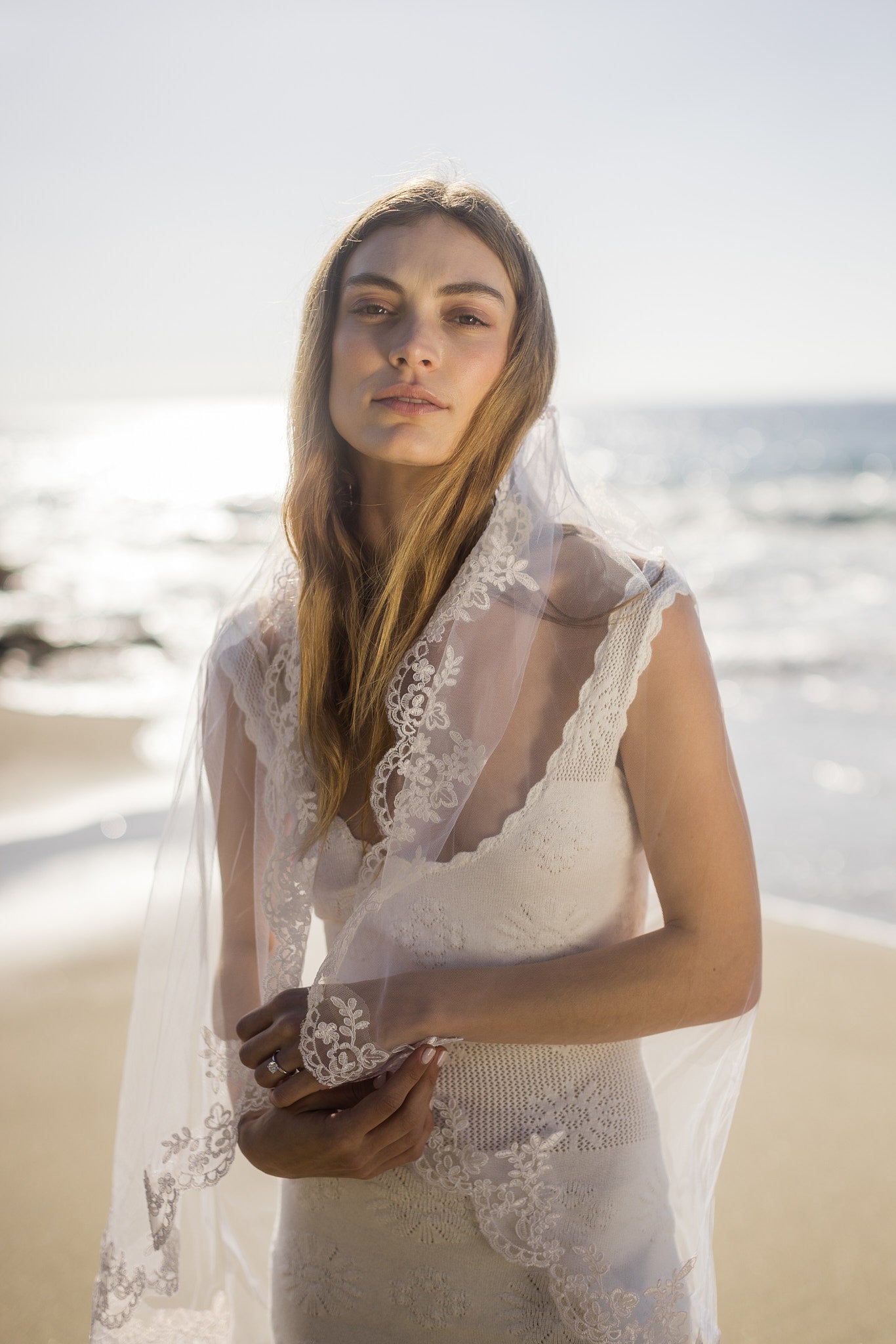 June Maxi in Moonlight White