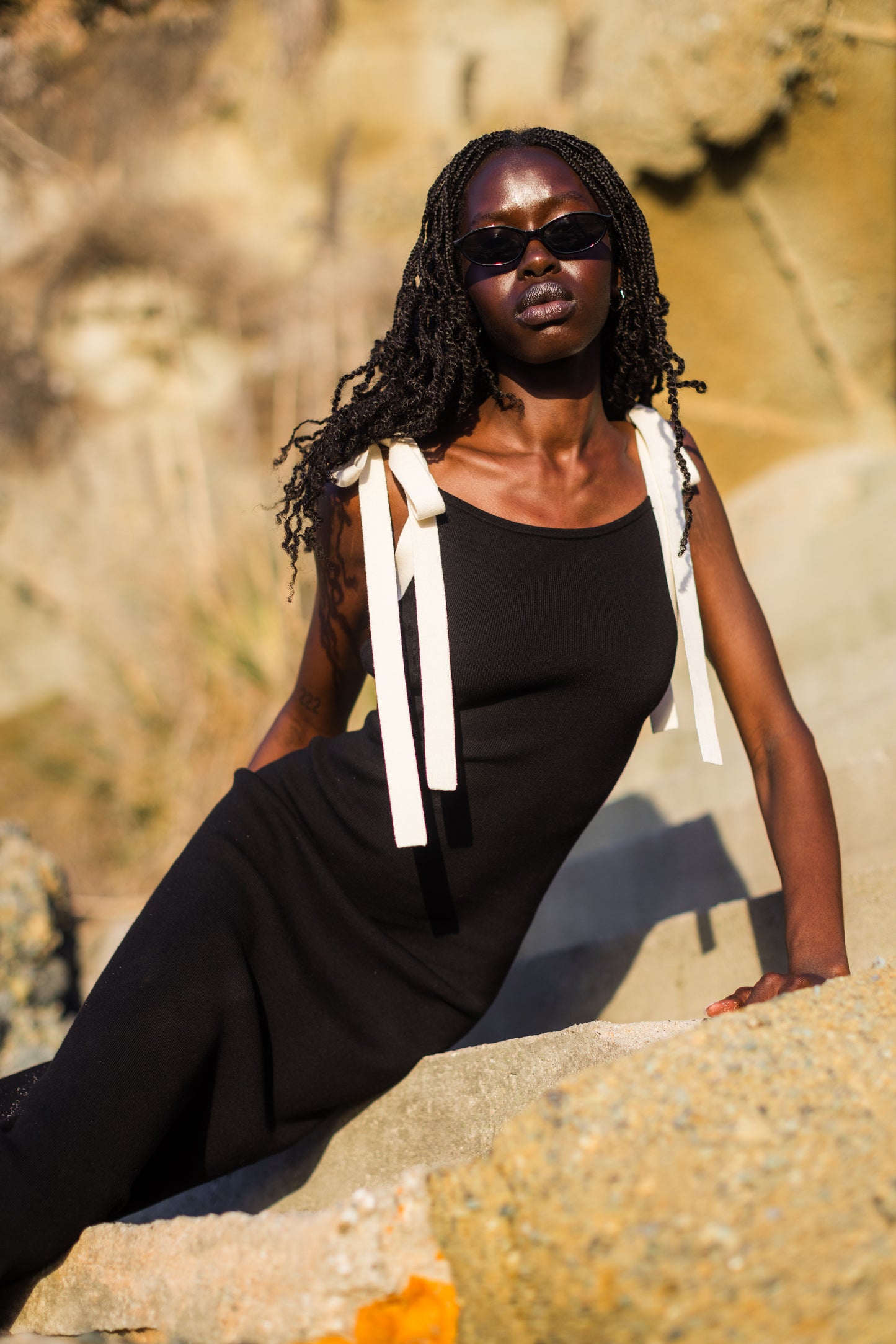 Black Cora Dress