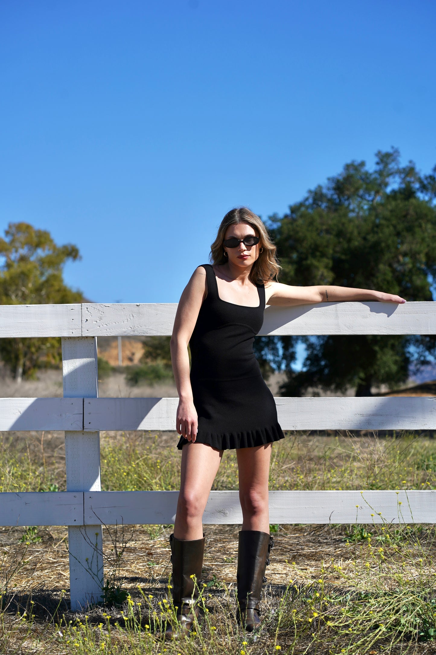 Isabel Mini Dress in Black