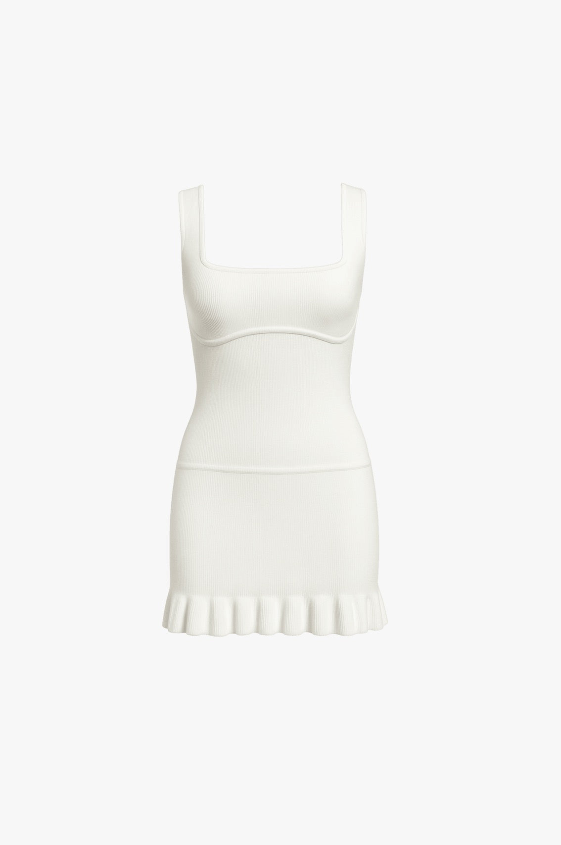 Isabel Mini Dress in Ivory