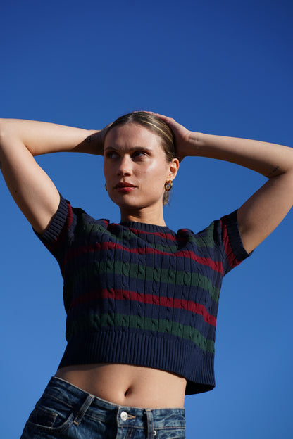 Letti Short Sleeve Crew