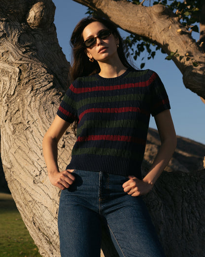 Letti Short Sleeve Crew